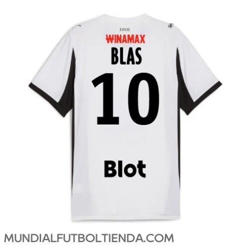 Camiseta Stade Rennais Ludovic Blas #10 Segunda Equipación Replica 2025-26 mangas cortas Camiseta Stade Rennais Ludovic Blas #10 Segunda Equipación Replica 2025-26 mangas cortas